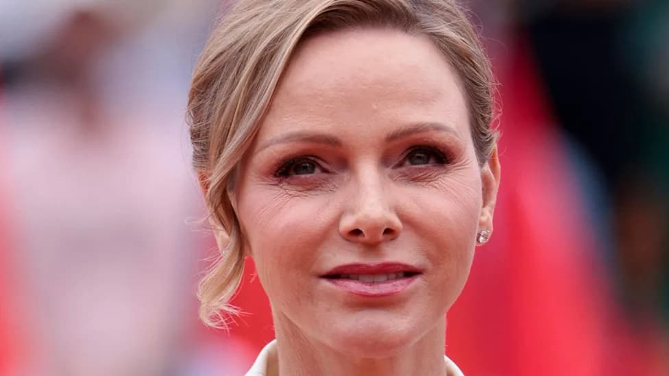 La princesse Charlene de Monaco lors d'une apparition publique